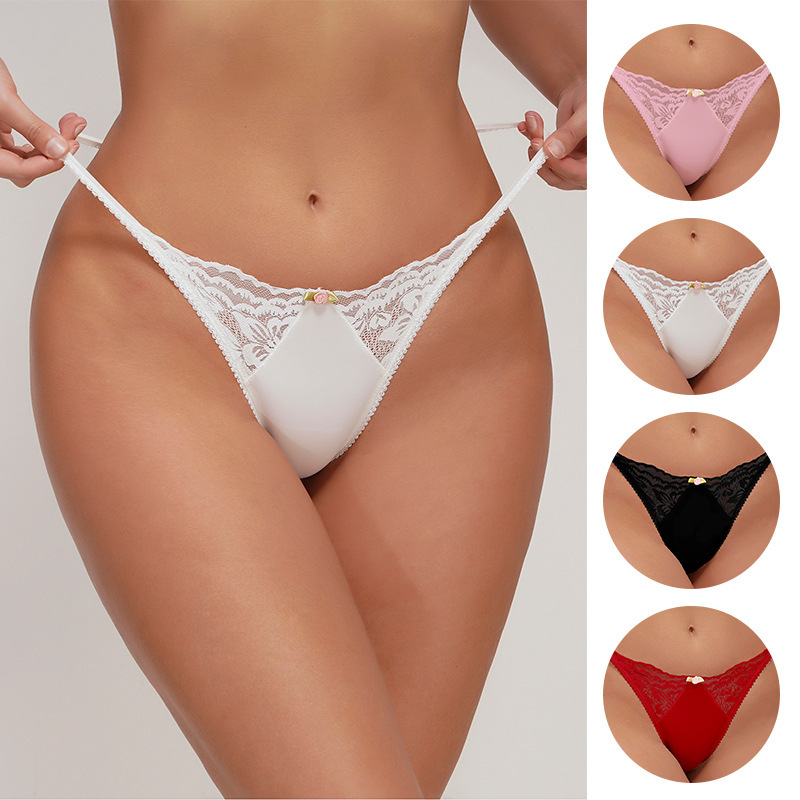 Cross-border special multi-color sexy lace European and American thong Amazon selling a rope sexy foreign trade underwear Cross-border special multi-color sexy lace European and American thong Amazon selling a rope sexy foreign trade underwear