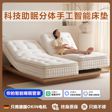 纯手工马尾毛零重力电动床垫升降全自动按摩多功能羊毛绒智能床垫