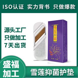 Snow Lotus Patch Processing Private Parts Care Traditional Chinese Medicine Pads Women's Gynecological Herbal Snow Lotus Patch Manufacturer Oem