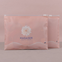 印刷ロゴ下着服装包装袋靴下半透明収納プラスチック自封袋cpe下着ジッパー袋