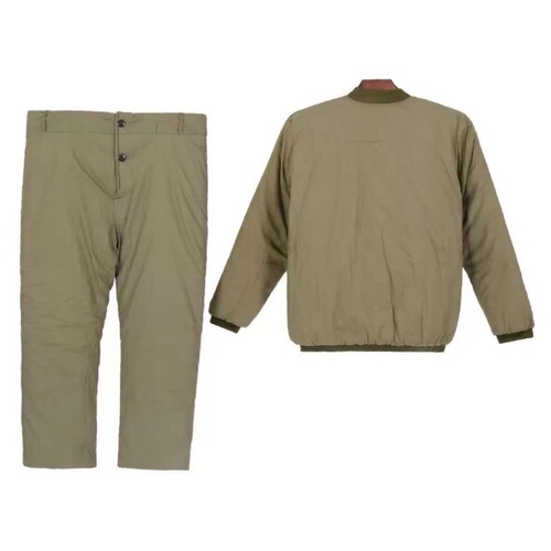 Factory wholesale thick cold-proof warm cotton coat set for cold storage outdoor work old-style labor protection cotton jacket and pants winter set