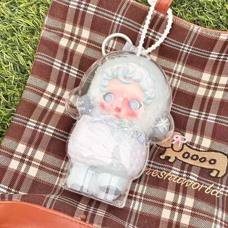 labubu3.0 保護ケース 高透明カバー labubu 高品質保護ケースカバー 防塵ケース ベビー服アクセサリー|undefined
