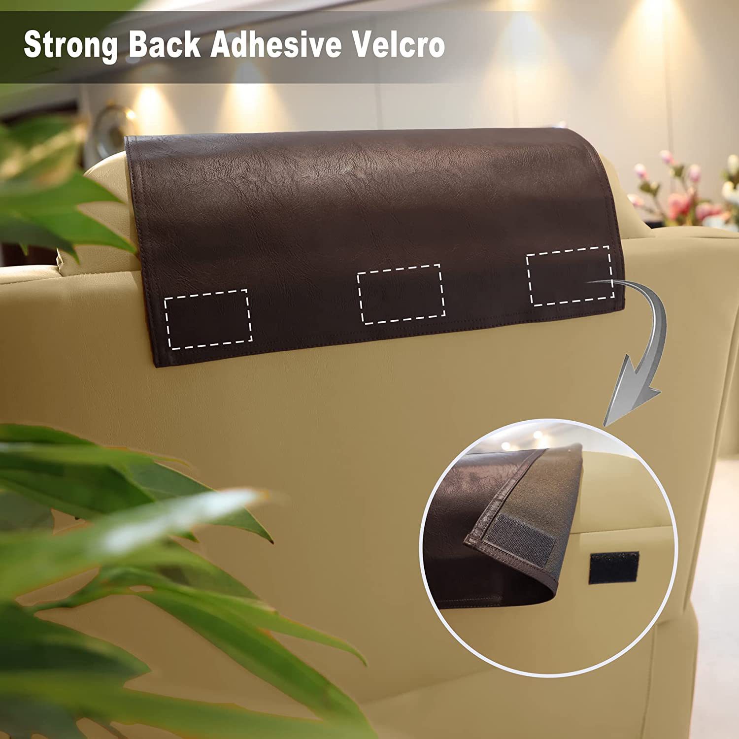 Sofa Pillow Layer Light Luxury Cover Recliner Headrest Protector_voghion.com