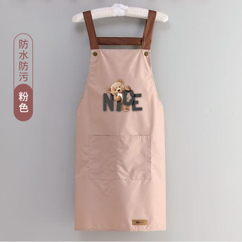 防水防油围裙咖啡店厨房家用围腰园艺工作服做饭围裙一件起批均码|undefined