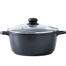 批发鸡公煲不粘锅大容量复合底深汤锅炖锅燃气电磁炉通用双耳