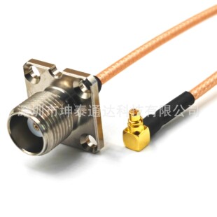 ���P�TNC IP68��ˮĸ�DMMCX ����RG316���l��TNC TO MMCX  CABLE