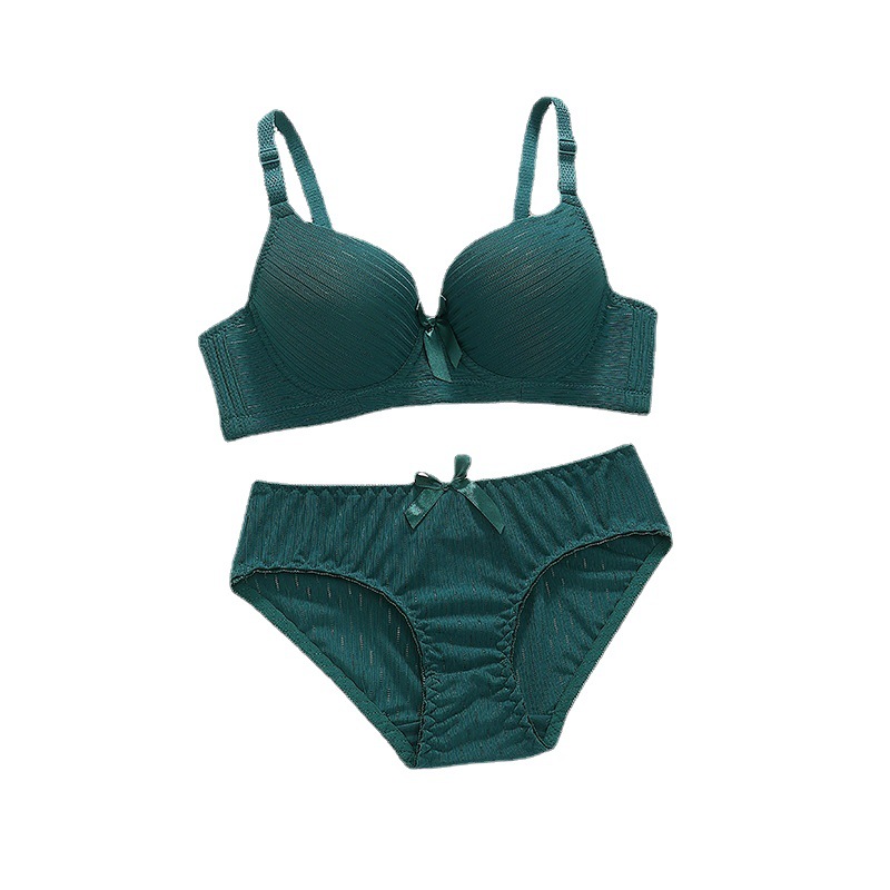 Įvairių spalvų variantai patogiam, kvėpuojančiam, reguliuojamo dydžio moteriškam apatiniui, per dideliam liemenėlių komplektui_voghion.com