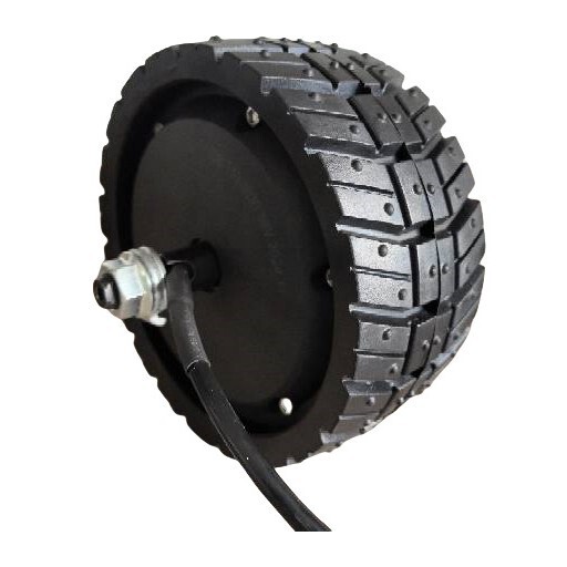 New High-Torque Brushless Electric Outdoor Camping Vehicle Motor Anti-Skid Wide Wheel Portable Scooter Hub Motor