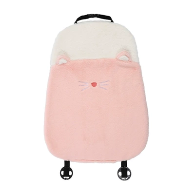 Pillow Pillow Fashion Advanced Sense — Headrest - pink-cat-paw-cushion-backrest