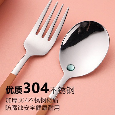 批发便携餐具学生可爱筷子勺子单人便携三件套叉子勺子筷子盒学生|ms
