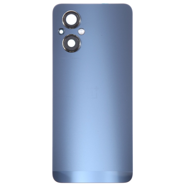 Aplicable para OnePlus Nord N20 Batería original cubierta trasera con anillo de foto (color: azul)