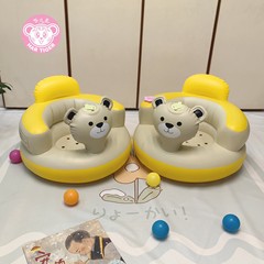 小熊充气儿童学坐椅沙发轻奢座椅餐椅坐立神器宝宝学座椅新品