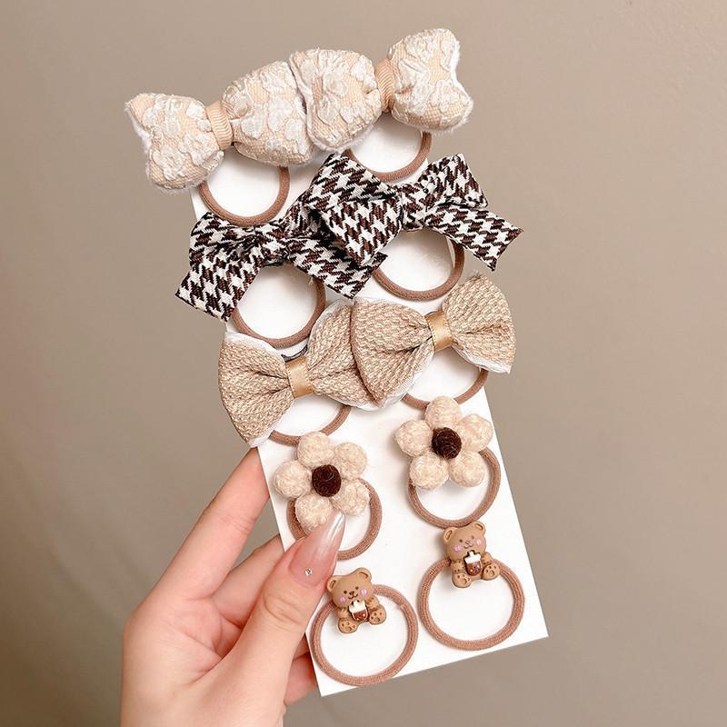 Cuerdas de cabello de alta elasticidad sin costura, anillo de cabello de cola de caballo, cuerdas de cabello de correa femenina, cuerdas de cabello de bola simple, cubierta de cuero cabelludo