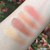 American -time new product four -color eye shadow plate Pumpkin sunset pearly matte multi -color cross -border dedicated
