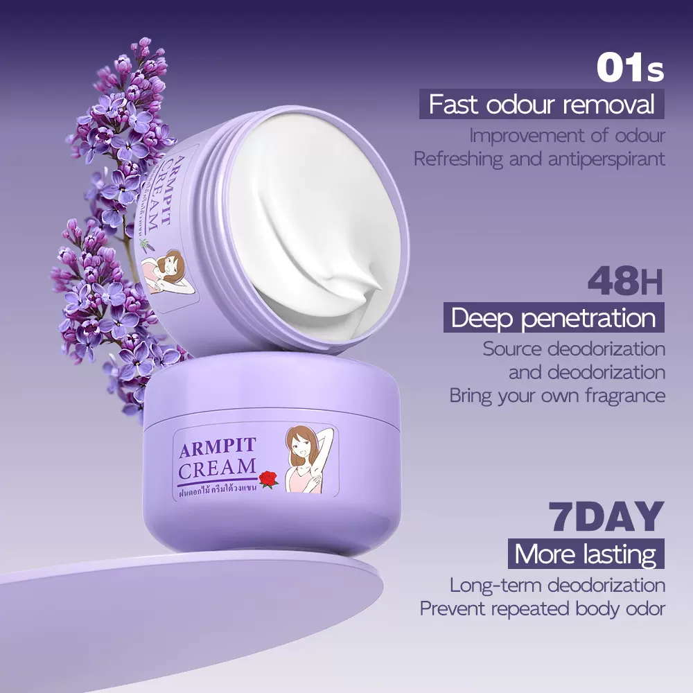 MAYCHEER香体膏止汗淡化腋下异味持久留香清新固体香膏跨境外贸