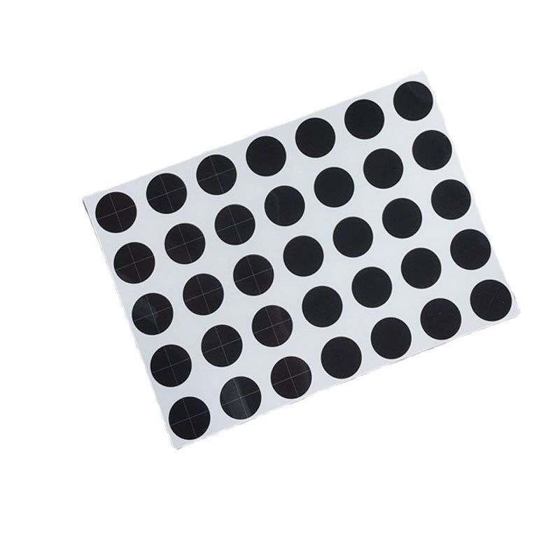 White background Film Slotting Punch holes Graph fillet Films autohesion Film calibration