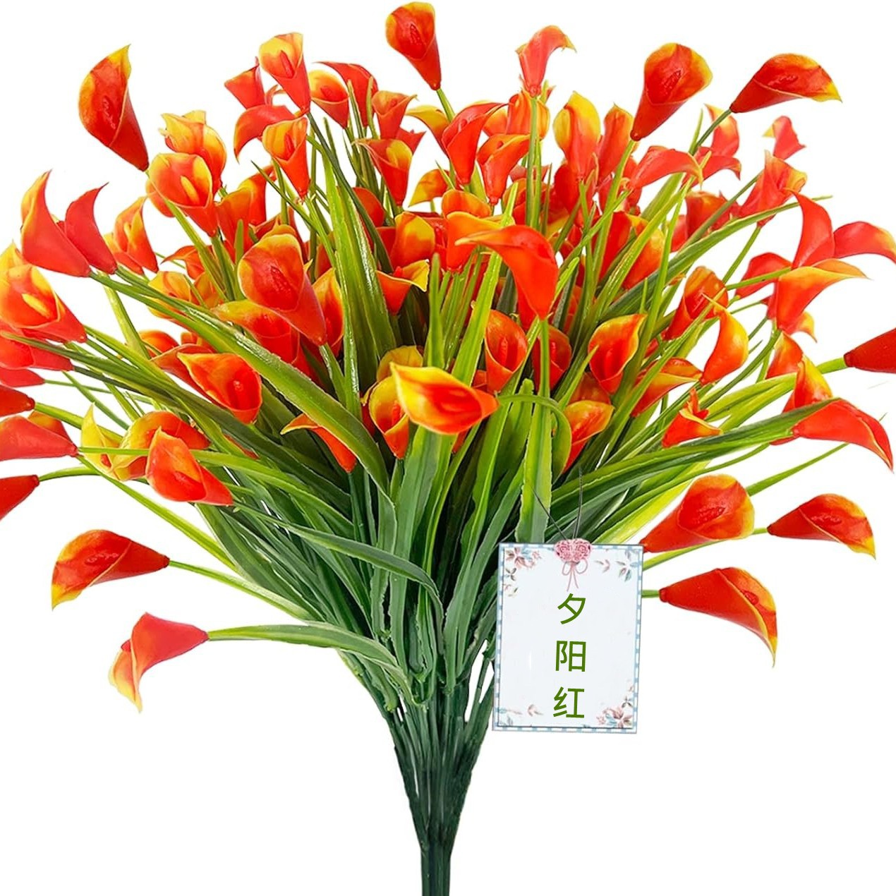 AL156-095-5 칼라 릴리 (일몰 레드)