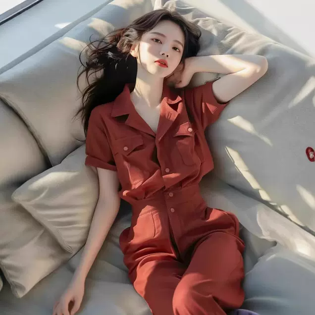 夏装搭配一整套时尚轻职场又酷又飒女装衬衫套装轻奢高级感女人味