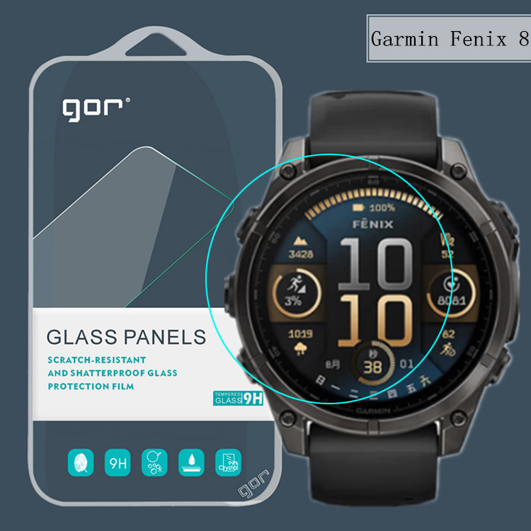 GOR Garmin Fenix 8 Pro üçün ekran qoruyucu şüşə film