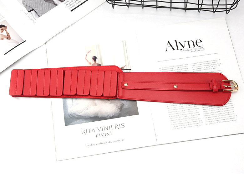 Elegant Style Elegant Solid Color Pu Leather Women's Leather Belts 1 Piece