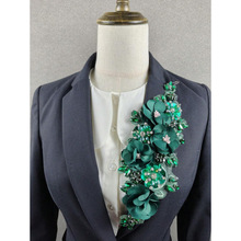 N 36173 Cloth 3D flower decoration accessory �������廨��װ