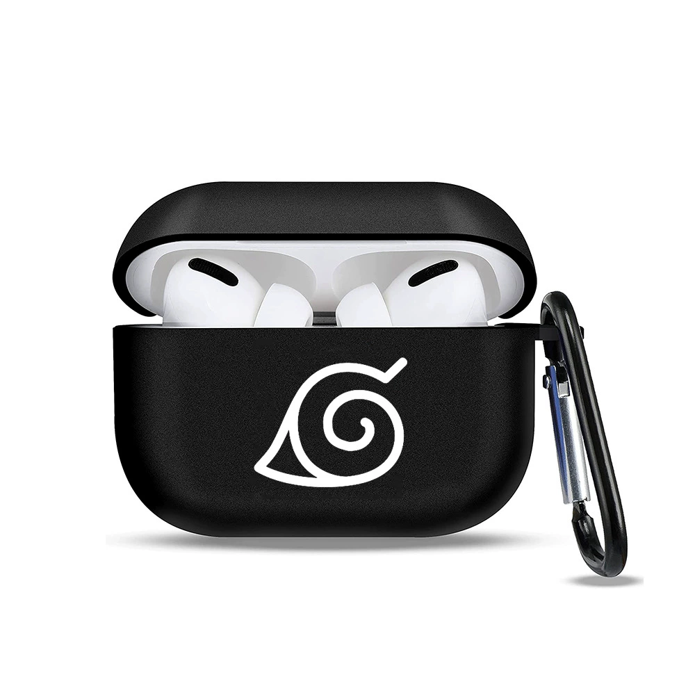 Наруто AirPods1/2 защитный чехол AirPods 3 поколения Bluetooth гарнитура Учига Вижи Писатель Писательское колесо глаз Мужчины