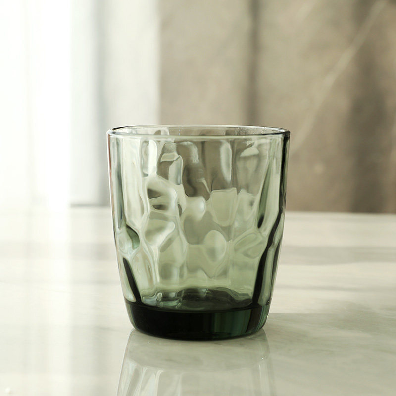 Hotel Room Toothbrush Cup Colorful Mouthwash Cup Pebble Wine Glass Glass Hotel Bathroom Home Use Glass Cup Water Cup