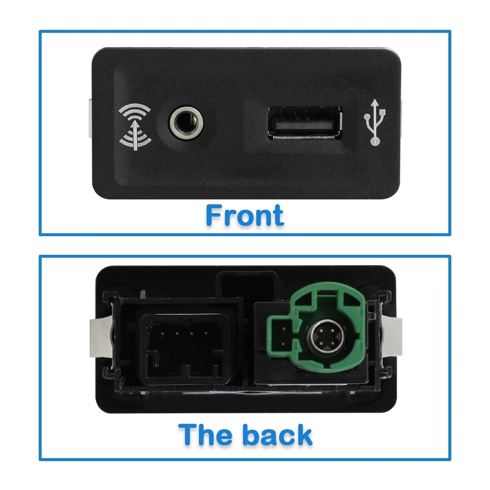 Used for Volkswagen Golf 7 Mk7 Vii Passat B8 Carplay Media USB Aux Switch Mib2