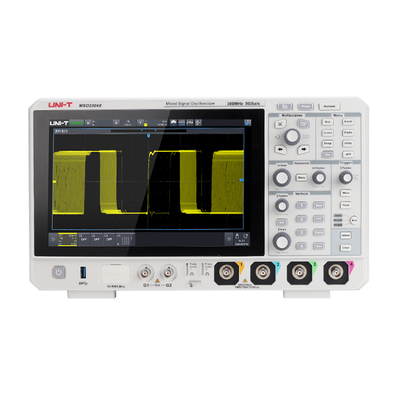 优利德MSO2104X混合信号示波器MSO2204X/2304X数字存储示波器