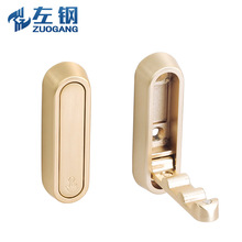 锌合金现代简约衣钩隐形挂钩衣帽钩门后衣服壁挂厨房折叠挂衣钩