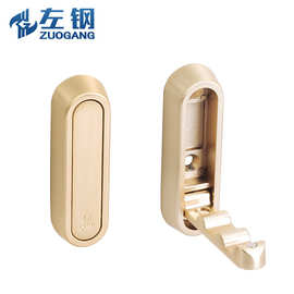 锌合金现代简约衣钩隐形挂钩衣帽钩门后衣服壁挂厨房折叠挂衣钩