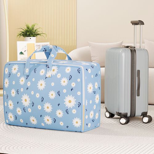 Quilt storage bag clothes clothes luggage moving packing bag large capacity thick dustproof and moisture-proof quilt woven bag
