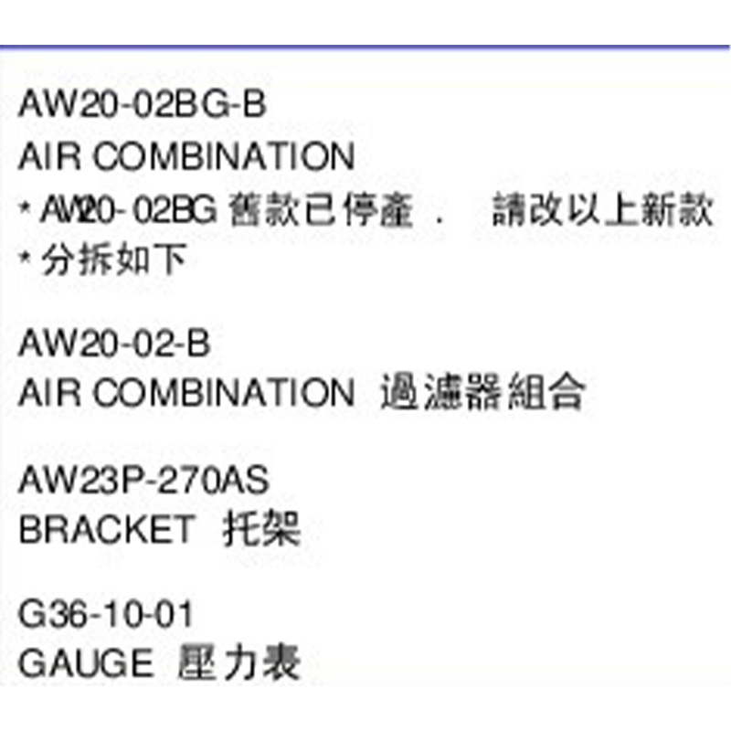 祥顺隆SMC原装过滤减压阀AW20-02BG-B,只订正品7-9工作日