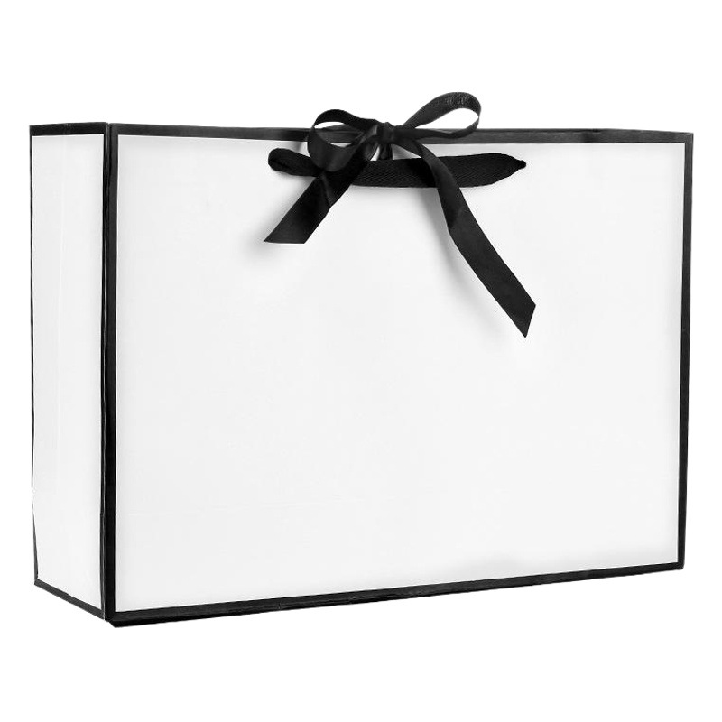 Bolsa de regalo bolso bolsa de papel Kraft bolsa de compras bolsa de tienda de ropa bolsa de regalo logo