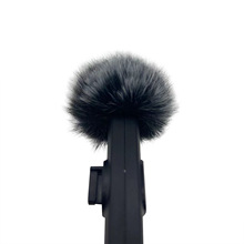 K1K2K3K8K9系列无线领夹麦小麦克风防风毛套降噪收音话筒罩毛衣罩