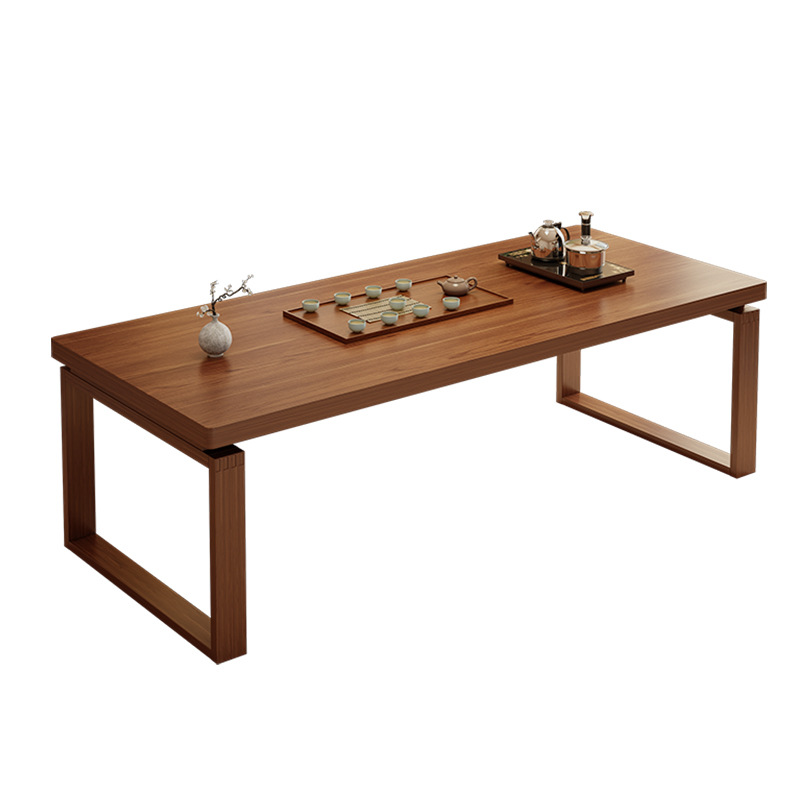 Mesa de té de balcón combinación de una mesa de cinco sillas mesa de té mesa de negociación moderna simple mesa de té de tablero grande nueva mesa de té china