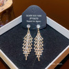 Silver needle, advanced small design earrings, silver 925 sample, internet celebrity, high-quality style, Korean style