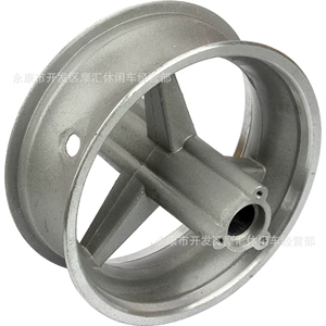 Mini motorcycle accessories two stroke 47CC 49CC small sports car rear wheel 110/50-6.5 inch wheel hub aluminum ring