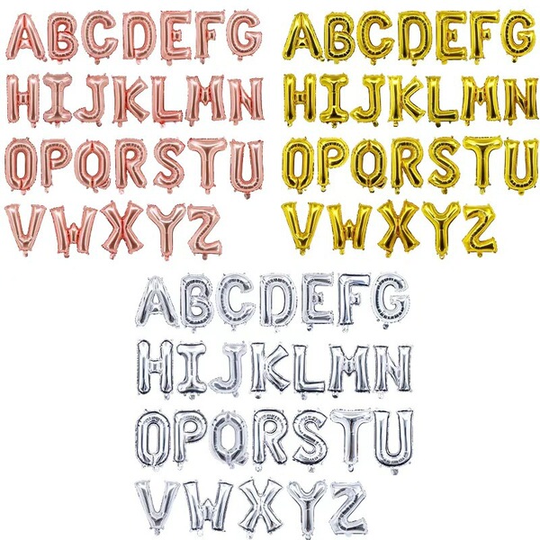 Letters and numbers