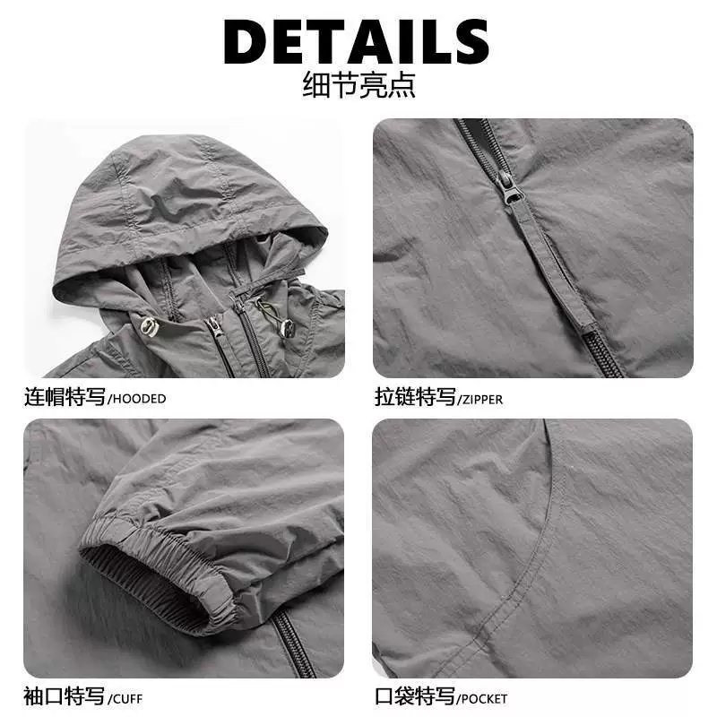 Wiletu F08 мужская и женская кожаная одежда - высококачественная летняя тонкая куртка 2025, новая свободная солнцезащитная одежда для мужчин