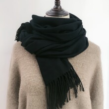 S 26791 Solid Color Red Scarf Shawl ��ɫ���Χ�� �羳ŷ