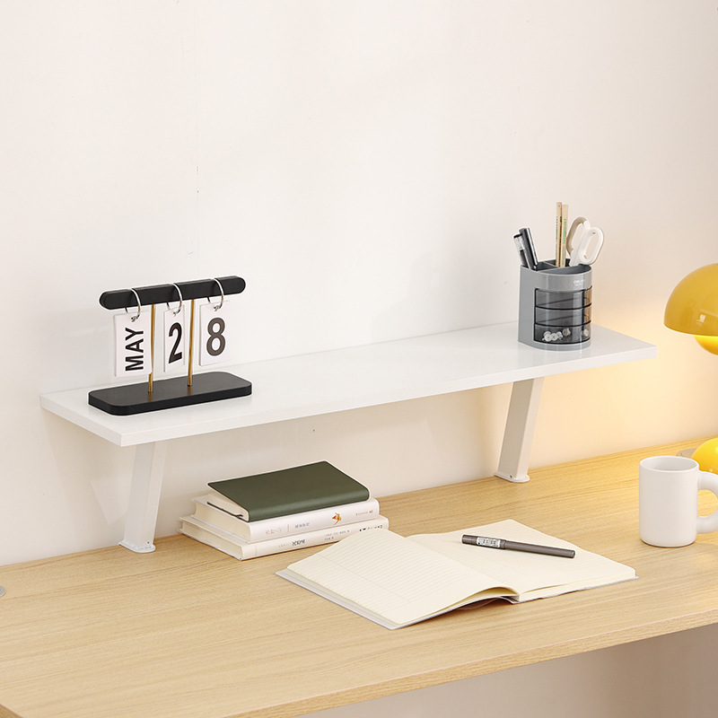 Student Study Table Bookshelf Desktop Desk Storage Rack Heightened Rack Layered Table Reading Book Shelf