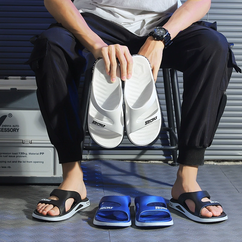 2023 новый летний тренд корейская версия мужской одежды для пар в ванной комнате дома нескользкие слова холодные тапочки оптом