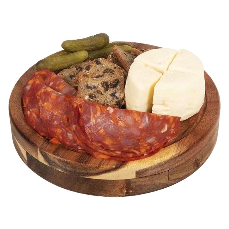 Tabla de cortar mini tabla de cortar de madera maciza al aire libre tabla de cortar portátil con mango tabla de cortar hogar corte de fruta tablero de pan tabla de cortar