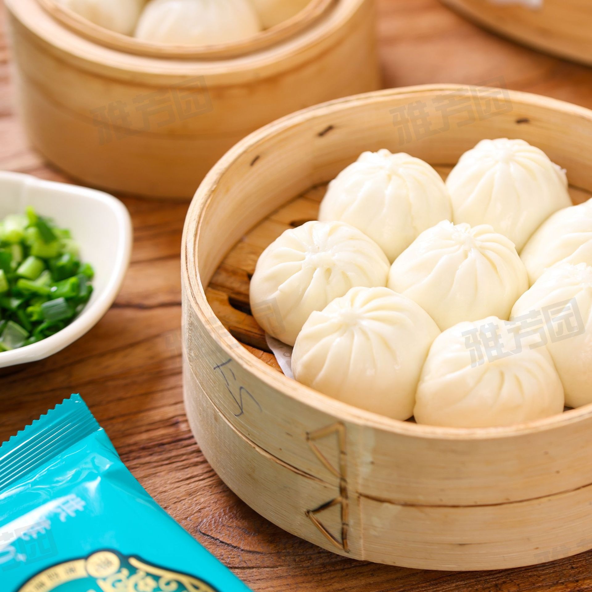 广式雅芳园速冻小笼包8 个/袋餐饮早餐店批发工厂直供港式茶楼