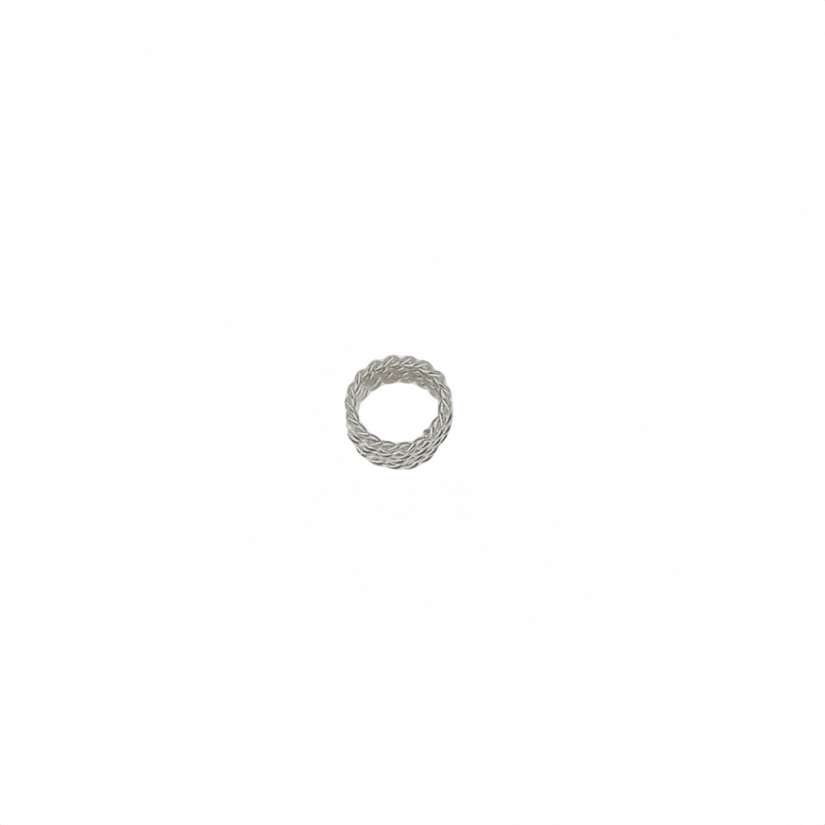 Primavera circular plata 14*6mm46 #