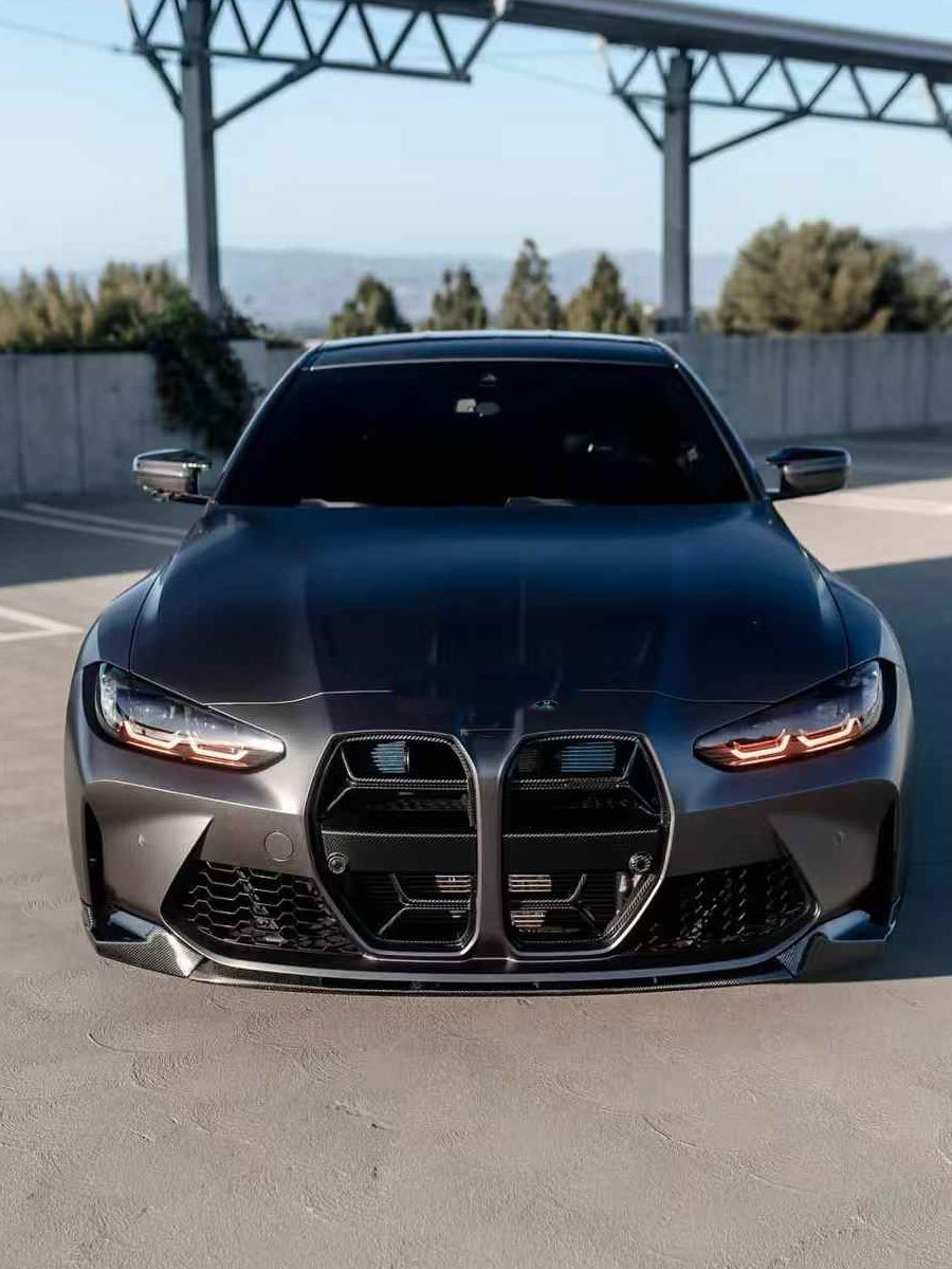 Suitable for Bmw G80 G82 Modified Csl Model V Model St Model Dry Carbon Fiber Front Bumper Air Intake Grille