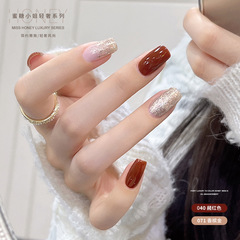 Miss Honey Light Luxury 72 Color Nail Art Color Glue Autumn and Winter Whitening Popular Color Nail Salon Nail Polish Full Set Wholesale