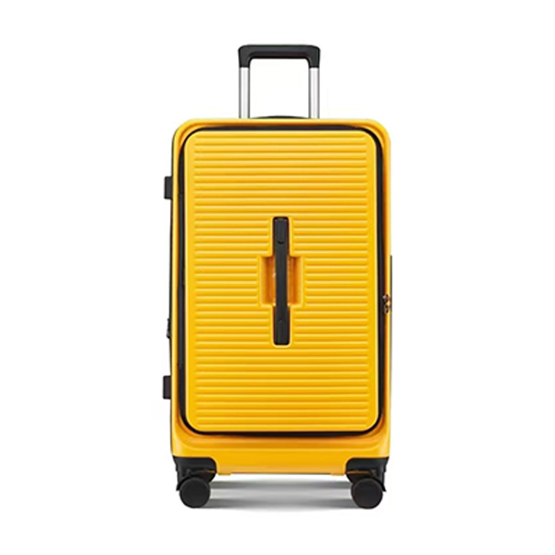Front-Opening Trolley Suitcase, New Large-Capacity Luggage Case, Multi-Functional Student Leisure Travel Suitcase Front-Opening Trolley Suitcase, New Large-Capacity Luggage Case, Multi-Functional Student Leisure Travel Suitcase