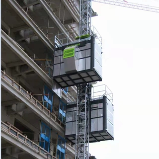 厂家定制施工升降机 高层建筑室外工地双吊笼sc200齿条式施工电梯